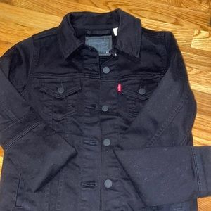 Levi Black Jean Jacket